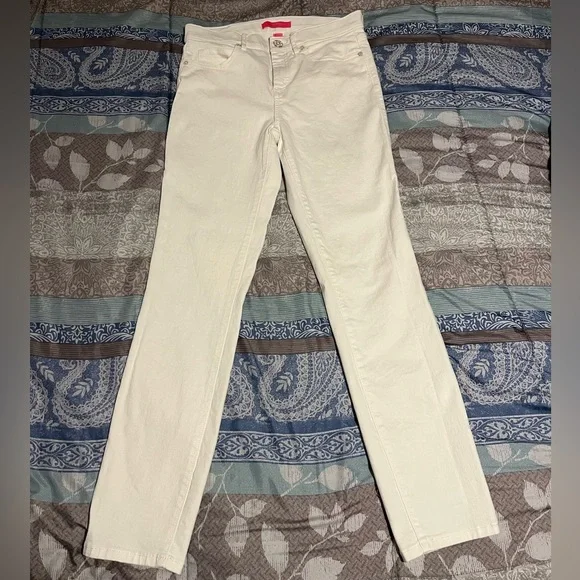 Lilly Pulitzer Women’s White Jeans Size 4 - Picture 1 of 11